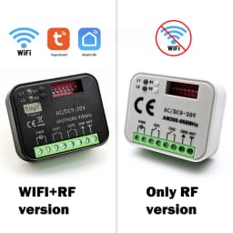 New RX MULTI 300-868MHz Tuya WIFI Smart Switch Relay Module 433MHz 868MHz Garage / Gate Remote Control Receiver Gate Controller