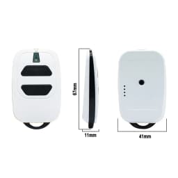 1/2/3/5pcs DEA GTI2 GTI4 433MHz DEA Remote Control Fixed Rolling Code 433.92MHz Garage Gate Command Opener Transmitter