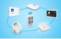 2pcs KERUI RC531 Wireless Portable Remote Control 4 Buttons Keychain For WIFI GSM PSTN Home Security Alarm System