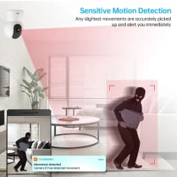 KERUI 5MP Tuya Smart Mini WiFi IP Camera Indoor Wireless Security Home CCTV Surveillance Camera 3MP Full HD With Auto Tracking