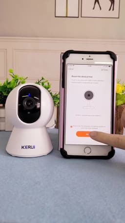 KERUI 5MP Tuya Smart Mini WiFi IP Camera Indoor Wireless Security Home CCTV Surveillance Camera 3MP Full HD With Auto Tracking
