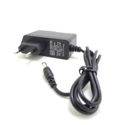 JIENUO EU Plug AC DC Power Adapter Supply Charger for Security Surveillance CCTV Camera IP Monitor 100-240V 12V 1A(2.1mm*5.5mm)