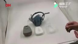 3 In 1 / 25 In 1 / 27 In 1 Industrial Painting Spraying Respirator Gas Mask Suit Safety Work Filter Dust Face Mask Replace MMM 7