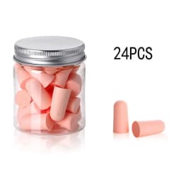 24/60/120Pcs Soft Sponge Earplugs Sleeping Ear Plugs For Sleeping Travel Sleep Noise Reduction Rate 35.5db Sound Insulation
