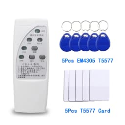 RFID ID Card Copier 125/250/375/500KHz CR66 RFID Scanner Programmer Reader Writer Duplicator With Light Indicator Sensitively