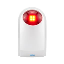 KERUI J008 110dB Indoor Outdoor Wireless Flashing Siren Strobe Light Sensor For Home Garge Alarm Security System