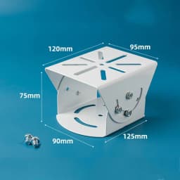 Wall Mounted Camera Supporting Holder Duck Mouth Mounts Space-saving CCTV Monitoring Bracket Small Camera Storage Rack