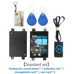 Mobile phone NFC fingerprint relay electric lock control panel IC 13.56mhz dual channel relay module car door modification