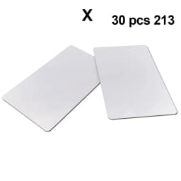 NFC NTAG 213 Blank Card PVC 13.56MHz Waterproof 144Bytes NFC Business RFID NTAG 213 Card Anti-counterfeiting Link
