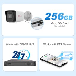 Anpviz AI 8MP 5MP POE IP Camera Bullet Outdoor Smart Dual-Light Color Vu 30m CCTV Video Surveillance Motion Detection 2.0 H.265+