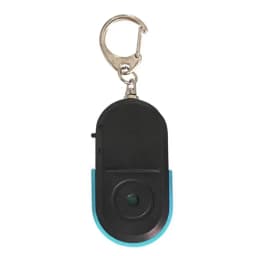 Mini With LED Light Car Key Finder Whistle Sound Locator Keychain Anti-Lost Alarm Key Finder Sensor Key Finder