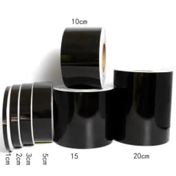 Black Reflective Sticker Tape, High Brightness Collision Warning, Waterproof