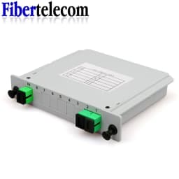 Optical Fiber Splitter 1-2 1-4 1-8 1-16 SC APC Cassette Box Plug-in Type Optical Splitter