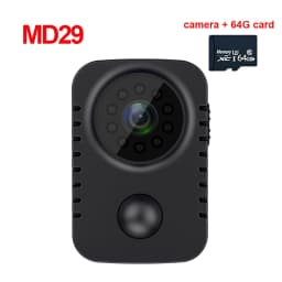 Ynmee MD29 PIR Mini Camera 1080P Full HD Smart Security Pocket Night Vision Camcorder Standby Video Recorder No APP Body Cams