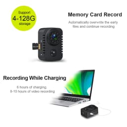 Ynmee MD29 PIR Mini Camera 1080P Full HD Smart Security Pocket Night Vision Camcorder Standby Video Recorder No APP Body Cams