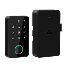 Support Tuya APP Smart Fingerprint No Punch Cam Lock Cabinet Lock Door Drawer Filing Cabinet Post Mail Box Furniture Locker