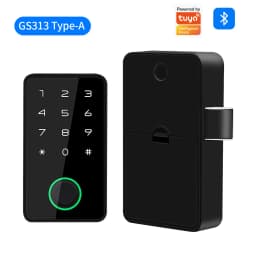 Support Tuya APP Smart Fingerprint No Punch Cam Lock Cabinet Lock Door Drawer Filing Cabinet Post Mail Box Furniture Locker