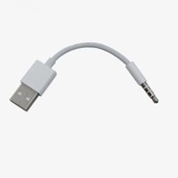 1/2/5pcs Charger Data USB 3.5mm Sync Audio Cable for iPod Shuffle 3rd 4th Gen