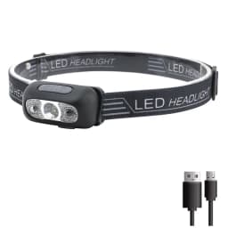 5 LED Headlamp Rechargeable with Built in 18650 Battery Strong Light Headlight Camping Adventure Fishing Head Light Flashlight