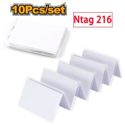 Ntag216 NFC Cards Printable NFC 216 Card 888 Bytes Memory iOS Compatible Digital Business NFC Tags for All NFC Enabled Devices