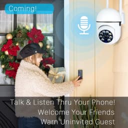 A7 Wireless Monitoring Camera 360 Degree Intercom 1080P Home Security Camera Remote HD Night Vision Camera Monitor Smart Home