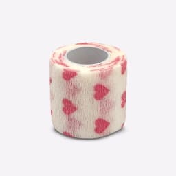 Printed Self Elastic Adhesive Athletic Tape Wraps 2.5cm Sports Colorful Bandage for Tattooing Finger Joint Knee Pet