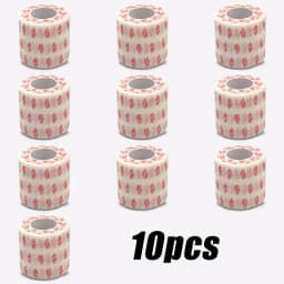 Printed Self Elastic Adhesive Athletic Tape Wraps 2.5cm Sports Colorful Bandage for Tattooing Finger Joint Knee Pet
