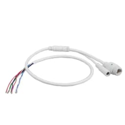 CCTV POE IP network Camera PCB Module video power cable 60cm RJ45 female connector with Terminlas