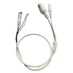CCTV POE IP network Camera PCB Module video power cable 60cm RJ45 female connector with Terminlas