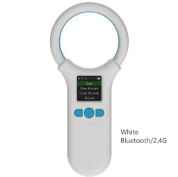 W91A Animal RFID Reader 134.2Khz/125Khz Pet FDX-B EMID Adjustable Sound Brightness USB Dog Cat Horse Handheld Microchip Scanner