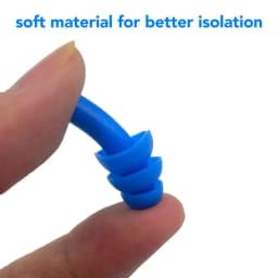 Soft Silicone Earplugs Waterproof Swimming Ear Plugs Reusable Noise Reduction Sleeping Ear Plugs Hearing Protector With Box