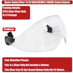 Darlingwell Replacement Of Parts Safety Helmet Hard Hat Fittings Lining Chin Strap Visor Goggles
