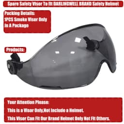 Darlingwell Replacement Of Parts Safety Helmet Hard Hat Fittings Lining Chin Strap Visor Goggles