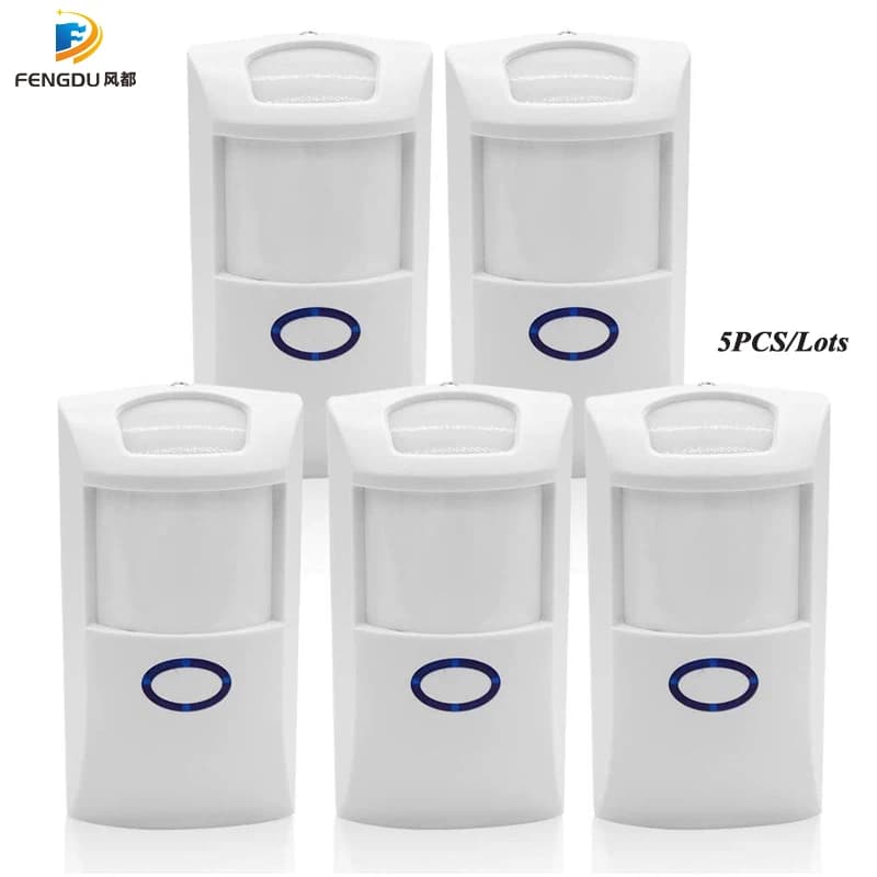 Auto PIR Sensor Dual Infrared IR Wireless Motion Detector 433Mhz RF Sensor Smart Home Automation Safety Alarm System
