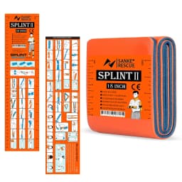 First Aid Splint 36/18'X4.3' SANKE RESCUE Wrist Thumb Support Brace Tendonitis Arthritis Ifak Protector Guard Right Left Hand