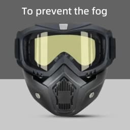 Goggles Full Face Hd Transparent Fog-proof Sand-proof Electric Welding Protective Glasses Versatile Breath-proof Windproof Mask