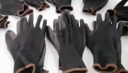12 Pairs of Protective Work Gloves Wear-Resistant Non-Slip Anti-Static Gardening and Woodworking Machinery Safety Work Gloves