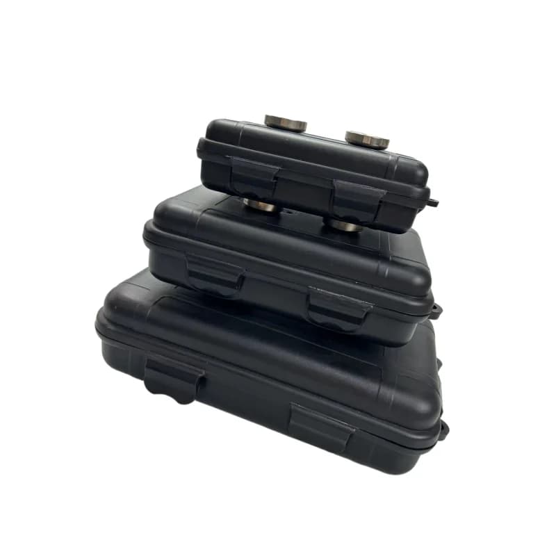 Magnetic Stash Box With Strong Magnet Weatherproof And Waterproof GPS Case