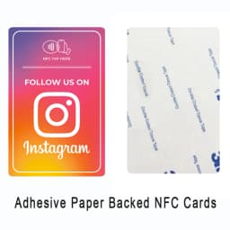 CR80 Plastic Programmable NFC Google Review NFC Card