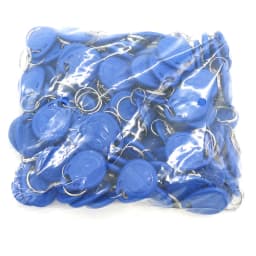 100pcs 125KHz RFID Key Fob Proximity RFID Tag Card Keyfob Access Control Smart Card Keychain ID only reade
