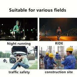 Durable Multi Pocket Workwear Vest With/Without Waistband Strip Protective Clothing Safety For Night Running Factory Unisex
