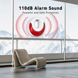 Meian Focus 110dB Siren Alarm, Home Security Alarm System, 433MHz Wireless Sirena Alarm for Home, Smart Life Security Protection