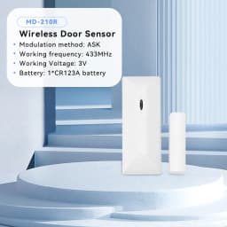 Meian Focus 110dB Siren Alarm, Home Security Alarm System, 433MHz Wireless Sirena Alarm for Home, Smart Life Security Protection