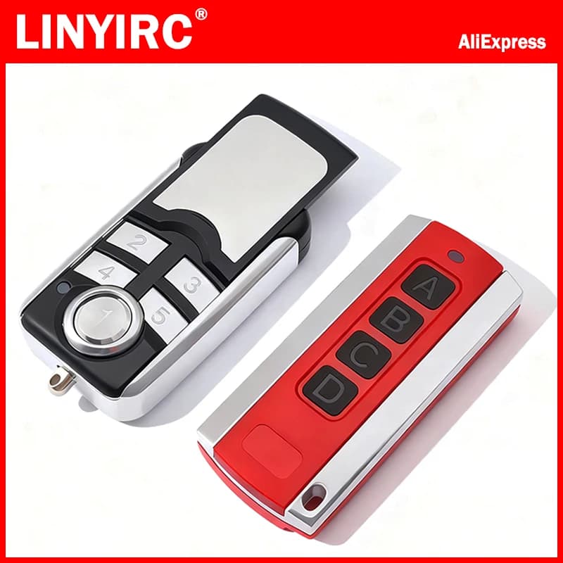 For HSE2-868-BS HSE4-868-BS HS4-868-BS HS5-868-BS HSE1 HS1 HSP4 HSD2 HSS4 868 BS Garage Door Remote Control 868MHz