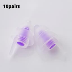 Reusable High Fidelity Concert Silicone Ear Plugs for Noise Cancelling Musicians Motorcycles Sleeping Work, Study, Swim
