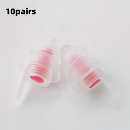 Reusable High Fidelity Concert Silicone Ear Plugs for Noise Cancelling Musicians Motorcycles Sleeping Work, Study, Swim