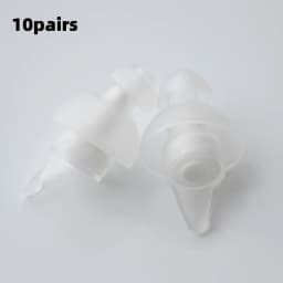 Reusable High Fidelity Concert Silicone Ear Plugs for Noise Cancelling Musicians Motorcycles Sleeping Work, Study, Swim