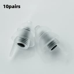 Reusable High Fidelity Concert Silicone Ear Plugs for Noise Cancelling Musicians Motorcycles Sleeping Work, Study, Swim