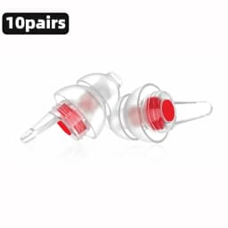 High Fidelity Ear Plugs for Concerts, Reusable Noise Cancelling Concert Earplugs for Musicians, Motorcycle, Music Festival