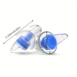 High Fidelity Ear Plugs for Concerts, Reusable Noise Cancelling Concert Earplugs for Musicians, Motorcycle, Music Festival